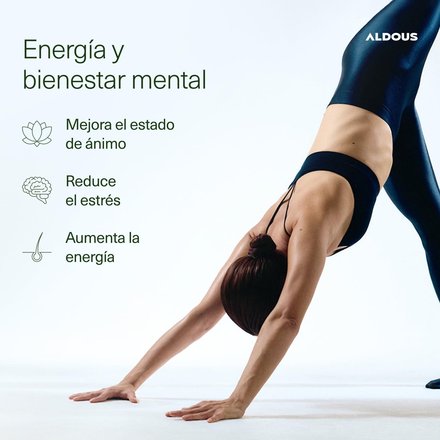 Detalle 2 de Aldous Bio Ashwagandha Gominolas - 120 Gummies Sabor Cereza | KSM-66 y Relajación Natural