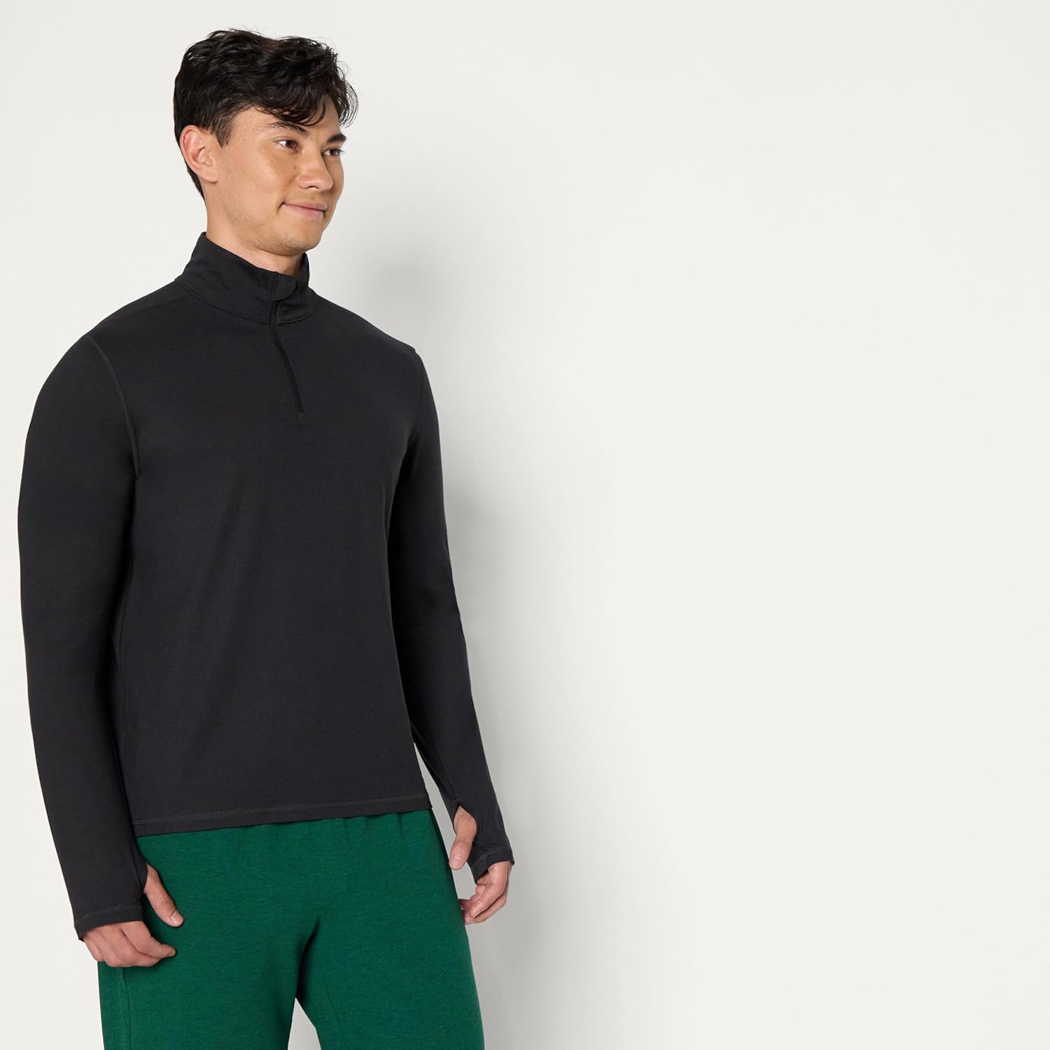 Thumbnail 1 de Amazon Essentials Men’s Athletic Soft Performance Lightweight Quarter-Zip Hoodie
