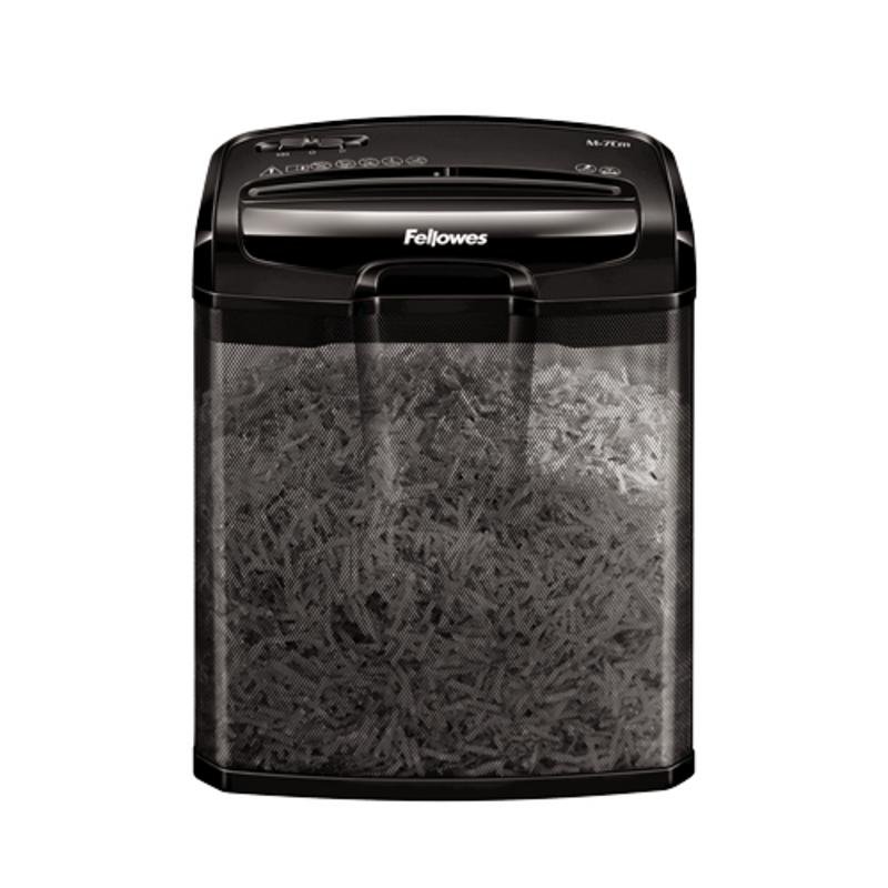 Detalle 1 de Fellowes M-7Cm, trituradora de papel de corte en partículas P-4 y 13 L