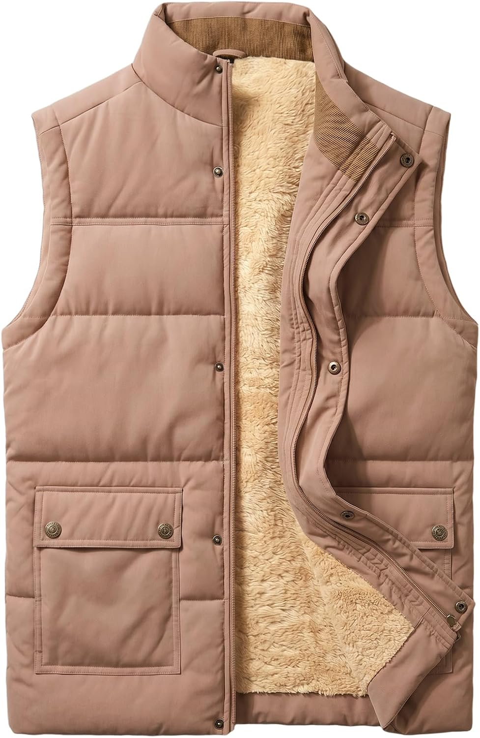 Xnova Veste Sans Manches Homme Doublure Polaire — Chaude et Polyvalente