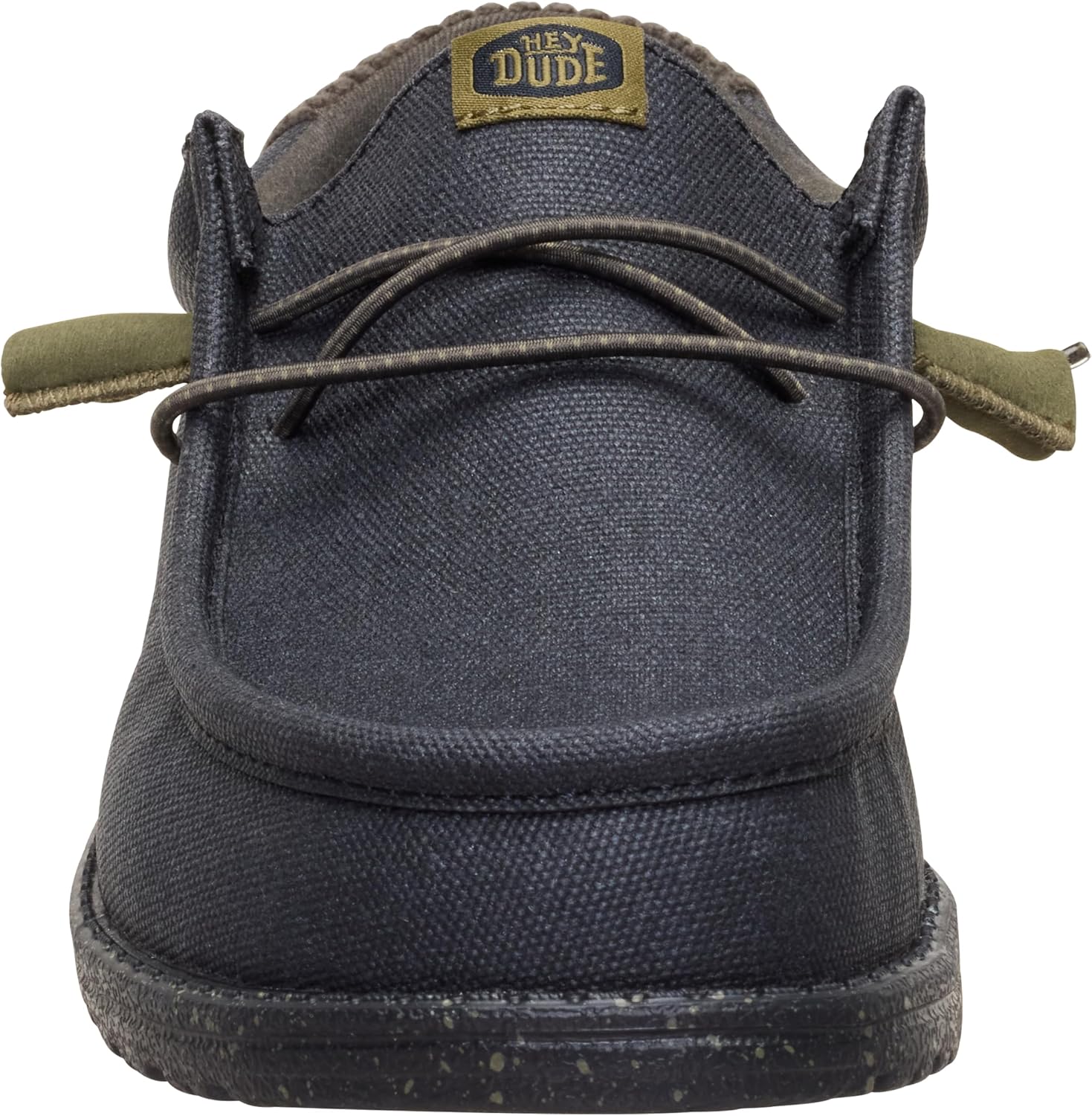 Detalle 2 de HEYDUDE Wally Waxed Casual Moccasin Uomo: comfort quotidiano con stile casual