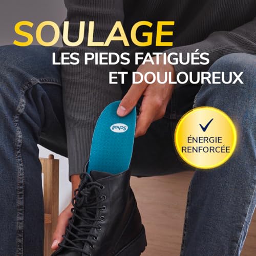 Thumbnail 5 de Scholl GelActiv Professionnel — Semelles GelActiv pour hommes, confort durable et absorption des chocs (Taille 40 à 46,5)