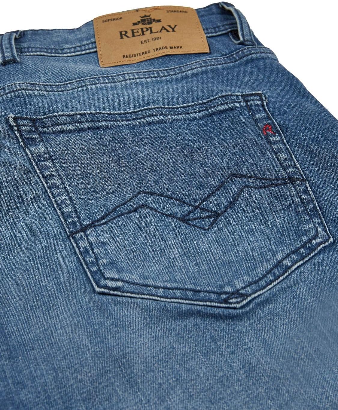 Detalle 2 de Replay Grover Jeans Straight-Fit
