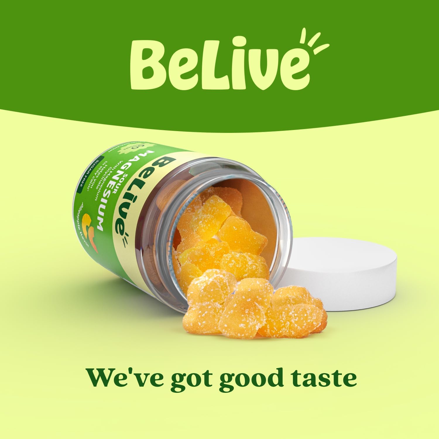Thumbnail 6 de BeLive M7-3CW7-ZFI8-UPC1 Magnesium Glycinate Gummies, Sugar-Free Pineapple, 60 Count