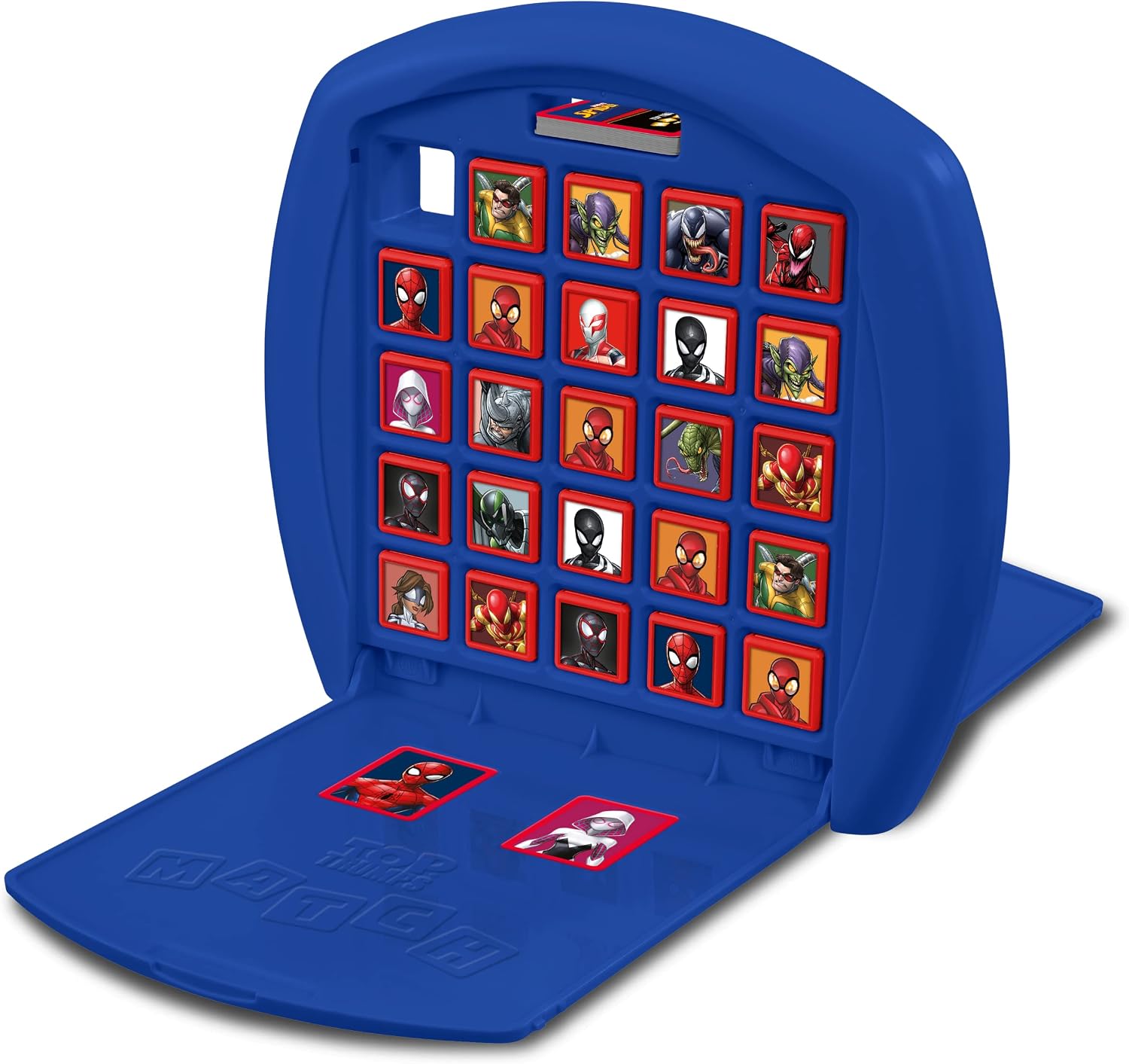 Detalle de Winning Moves Match Spiderman Jeu de Voyage 2 joueurs
