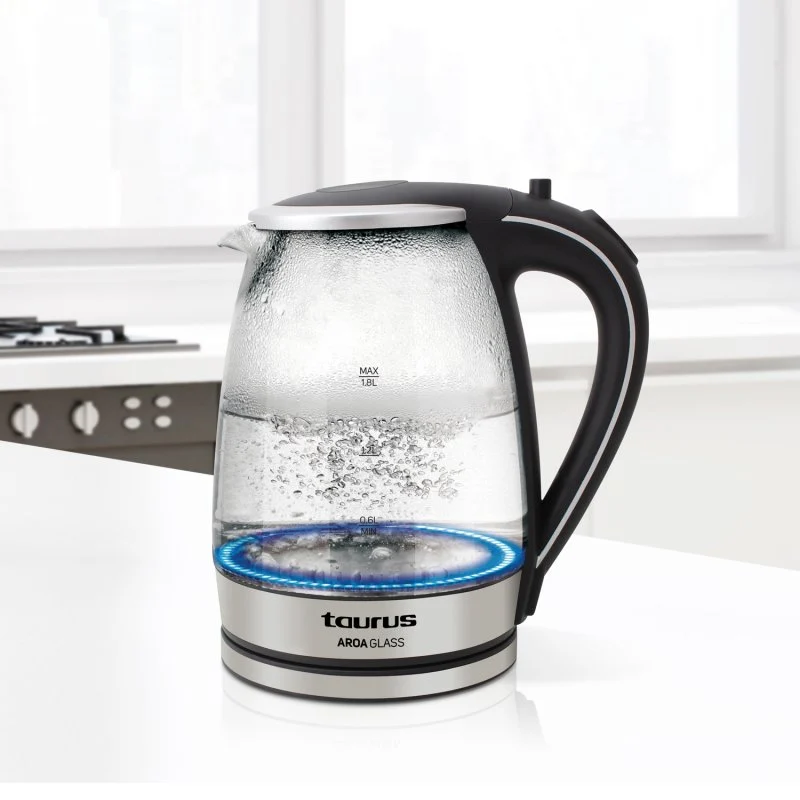 Thumbnail 1 de Taurus Aroa Glass Hervidor de Agua 1.8L 2200W