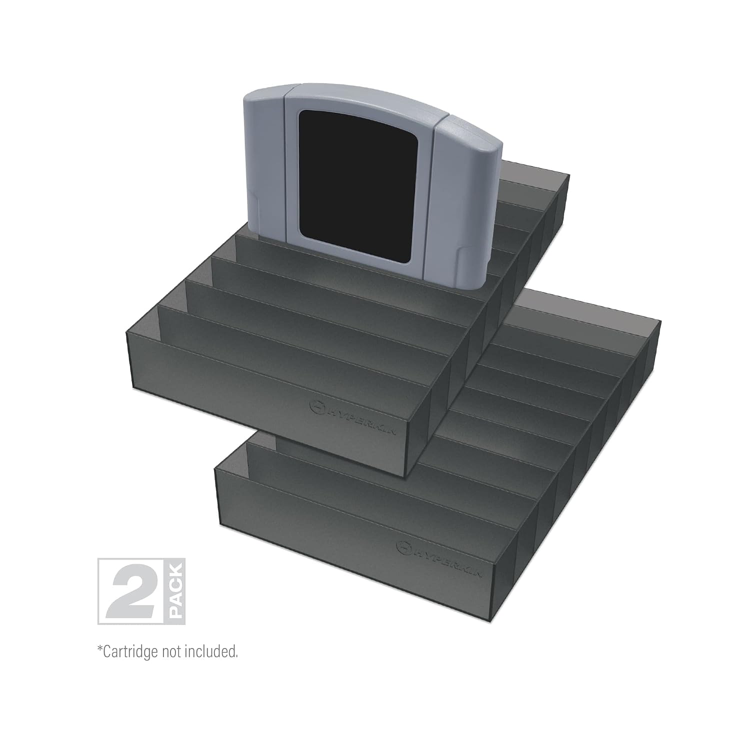 Thumbnail 2 de Hyperkin 10-Cartridge Holder for N64 2-Pack