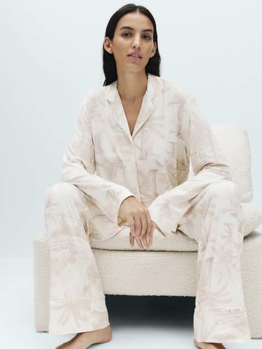 Detalle 2 de Marks & Spencer Ensemble Pyjama à Revers avec imprimé, Toucher Doux M