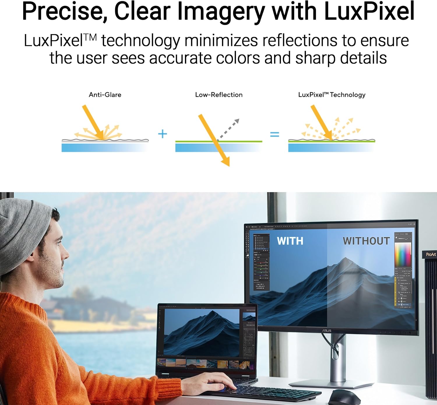 Thumbnail 4 de ASUS ProArt Display 5K PA27JCV 27-inch IPS 5K Professional Monitor