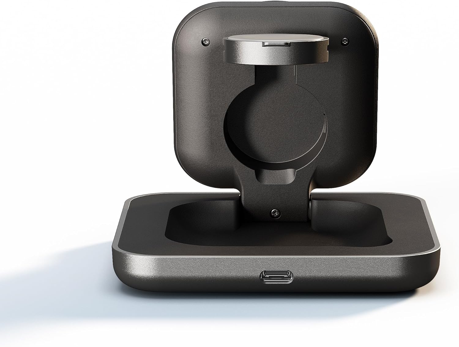 Detalle de Zens Nightstand Magnetic Wireless Charger Pro 2 (2026) – Chargeur sans Fil 15 W MagSafe/Qi2, 30 W, blanc