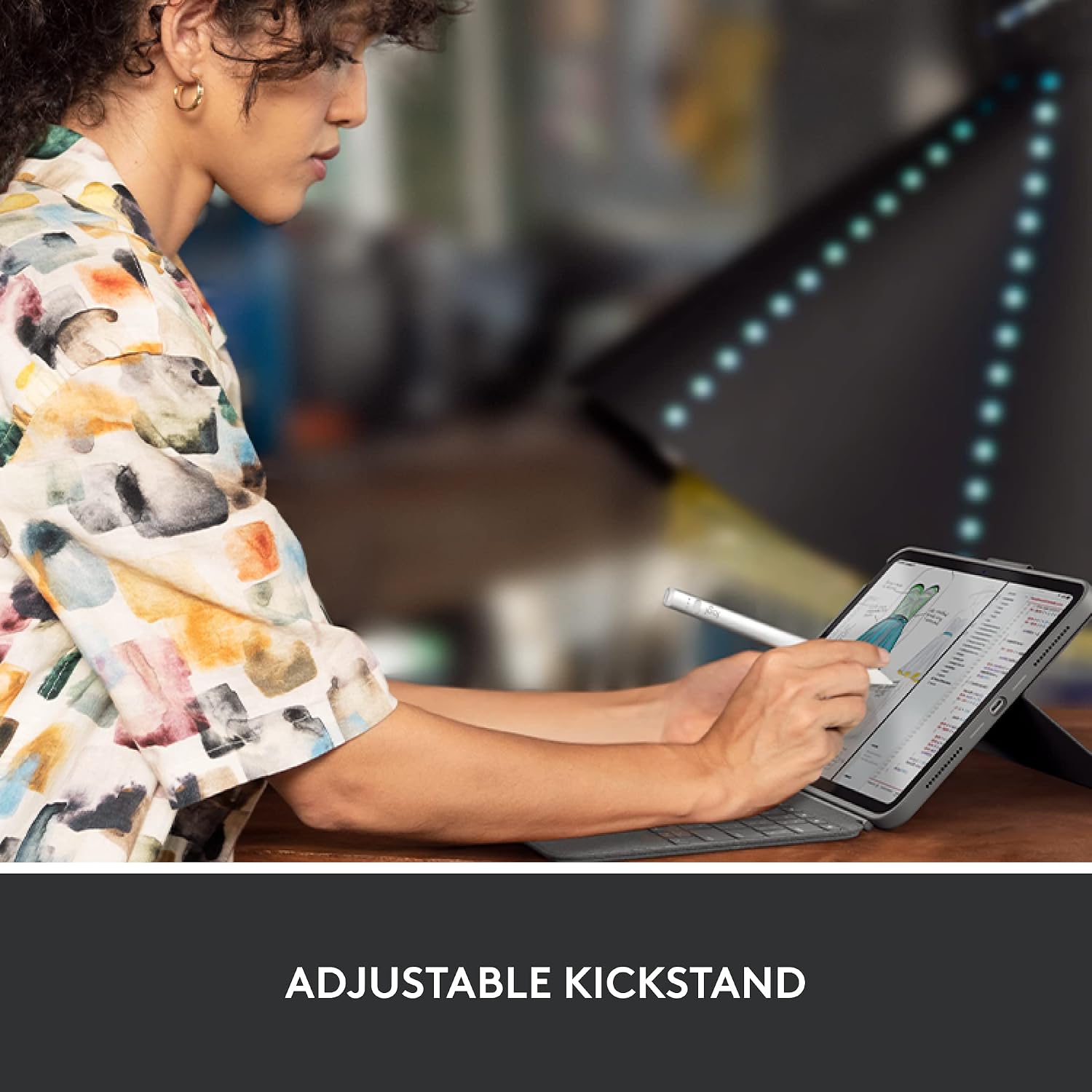 Thumbnail 6 de Logitech Combo Touch Keyboard Case for iPad (10th gen & A16) with Detachable Keyboard and Crayon — UK Grey