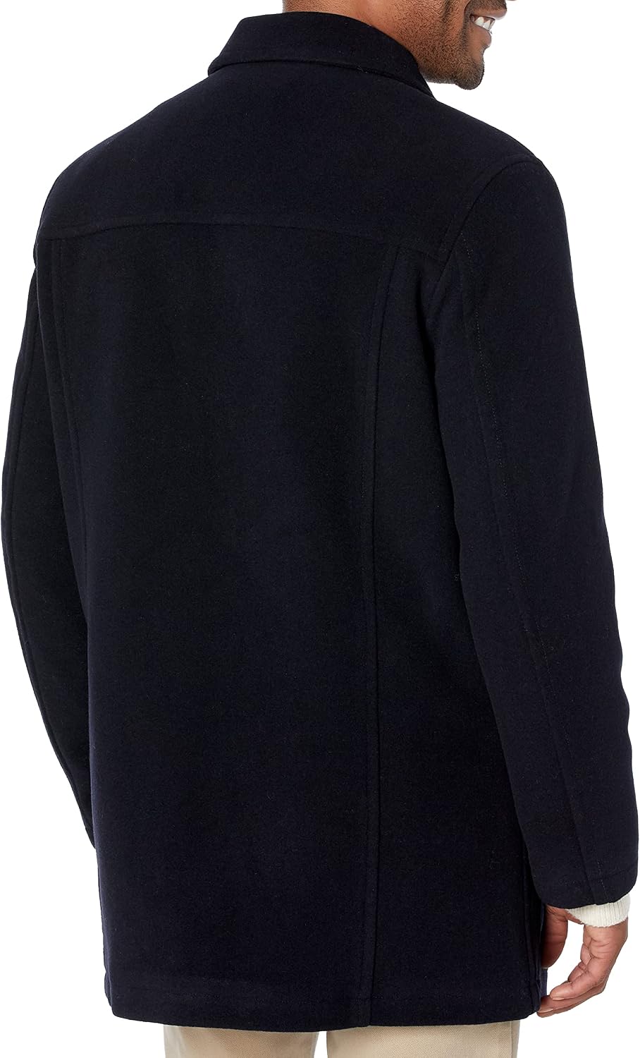 Detalle 2 de Cole Haan Wool Plush Car Coat