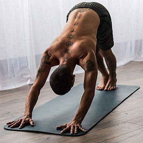 Thumbnail 5 de BAKAJI Tappetino Yoga in TPE Ecologico Doppia Superficie, 180 x 61 cm, 6 mm, Custodia Inclusa