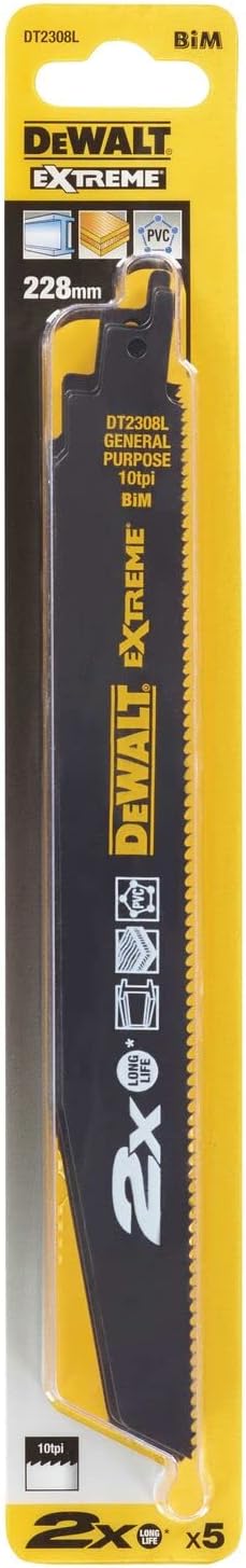 Detalle 2 de DEWALT DT2308L-QZ lama bi‑metal 2X Extreme 5