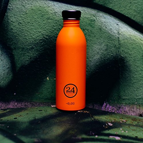 Thumbnail 2 de 24BOTTLES Urban Bottle - Botella de Agua de Acero Inoxidable 500 ml (Naranja) para Deporte y Gimnasio