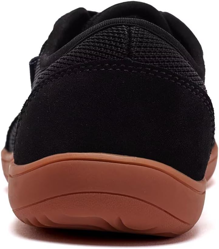 Detalle de HOBIBEAR Unisex breite Barfußschuhe mit Zehenbox – Minimalistische Outdoor Trail Running, Walking & mehr