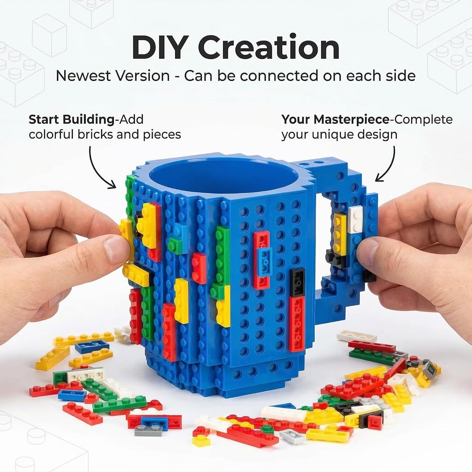 Thumbnail 6 de GOODS+GADGETS Build on Brick Coffee Mug, 350 ml, Double-Walled