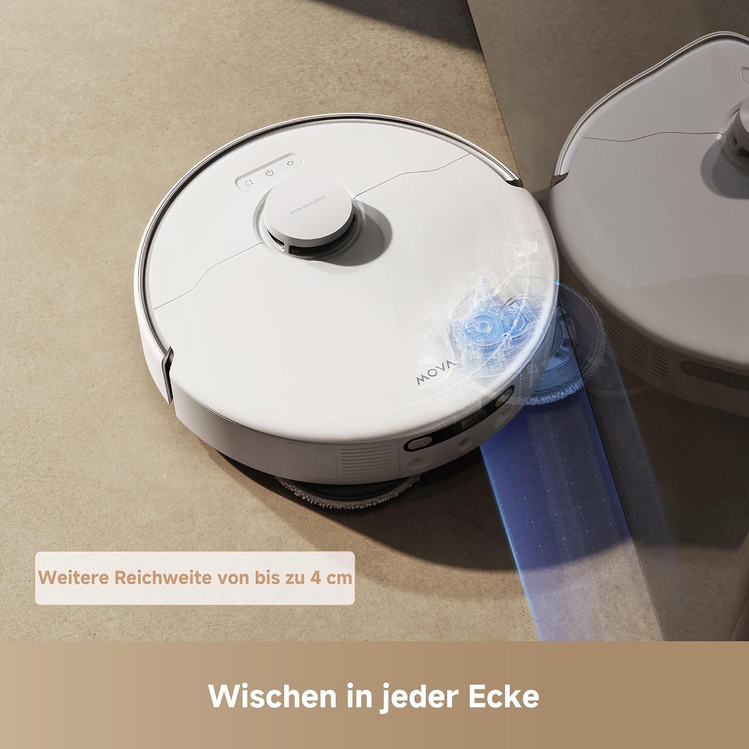 Detalle 2 de Mova P50 Ultra Saugroboter 19.000 Pa Kraft