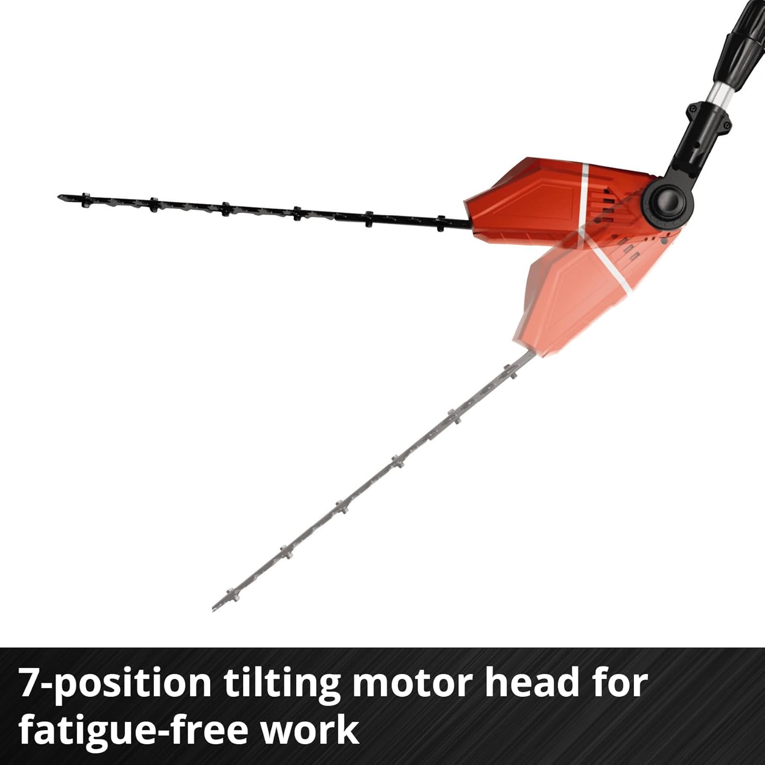 Thumbnail 5 de Einhell Cordless Long Reach Hedge Trimmer 18V Power X-Change (GE-HH 18/45 Li T Solo Pole Hedge Trimmer)