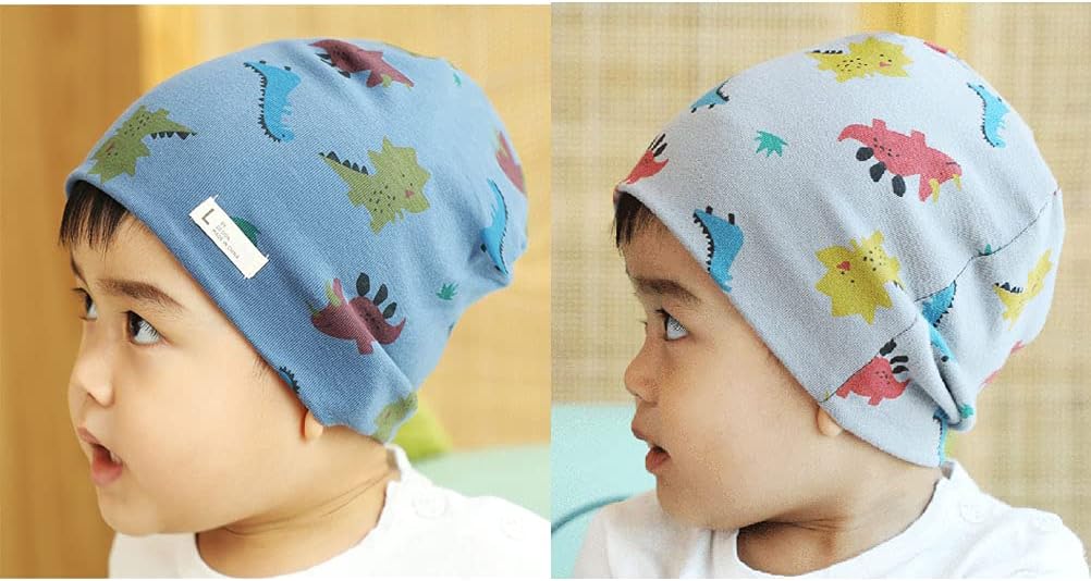 Detalle 1 de FUYAO dinosaur beanie hat 2 pack