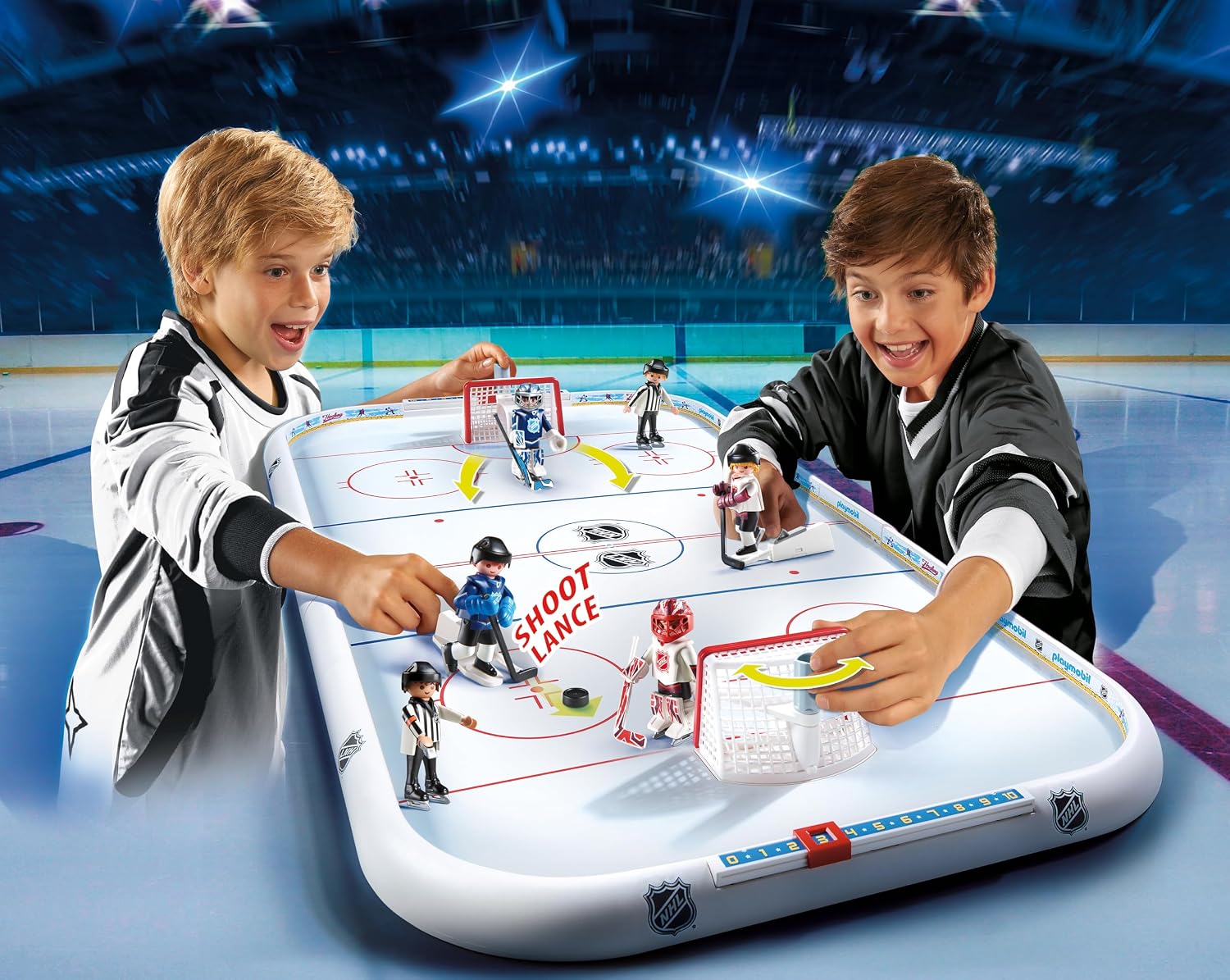 Thumbnail 1 de PLAYMOBIL NHL hockey arena set