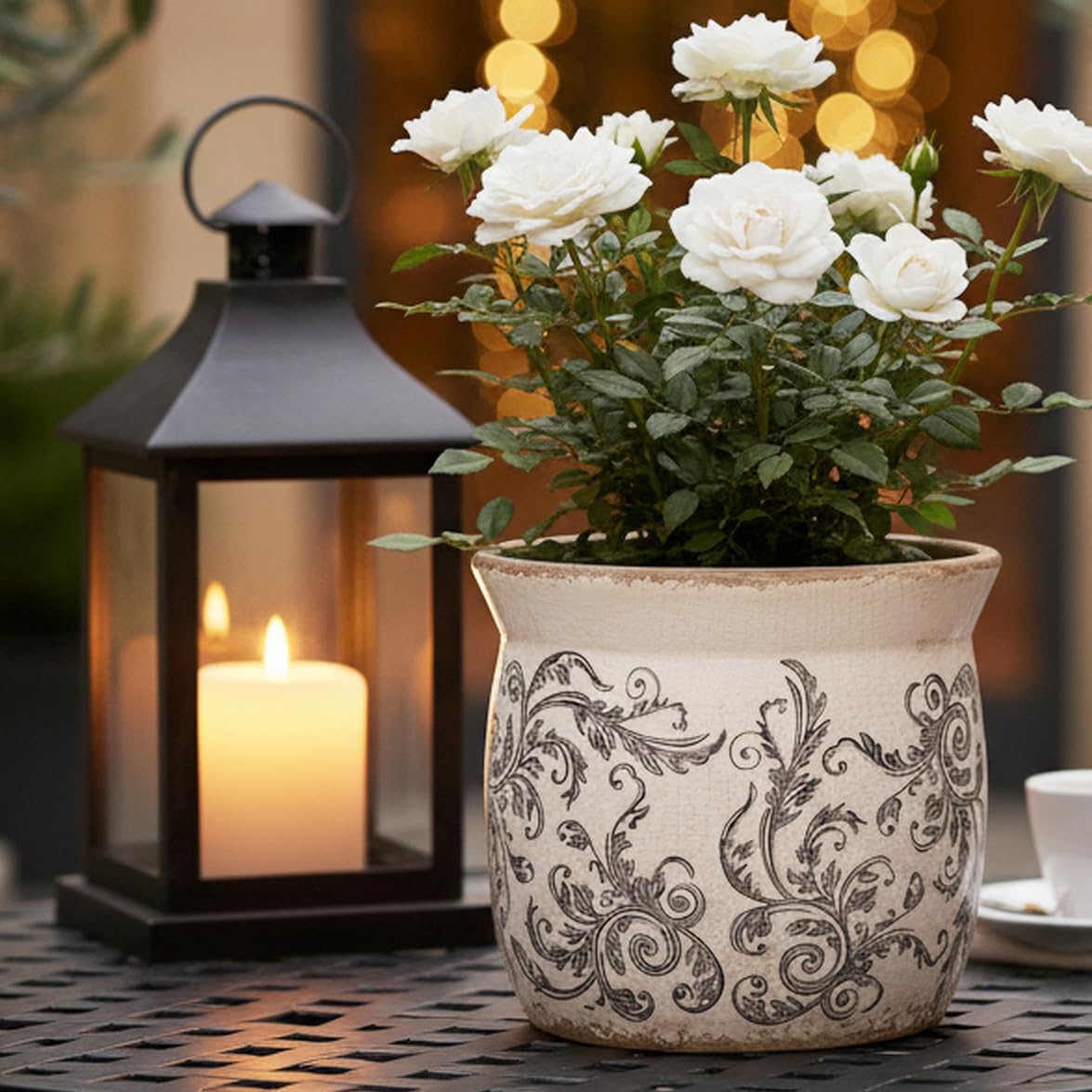 Detalle 2 de Ceramic Planter 6.21 Inch