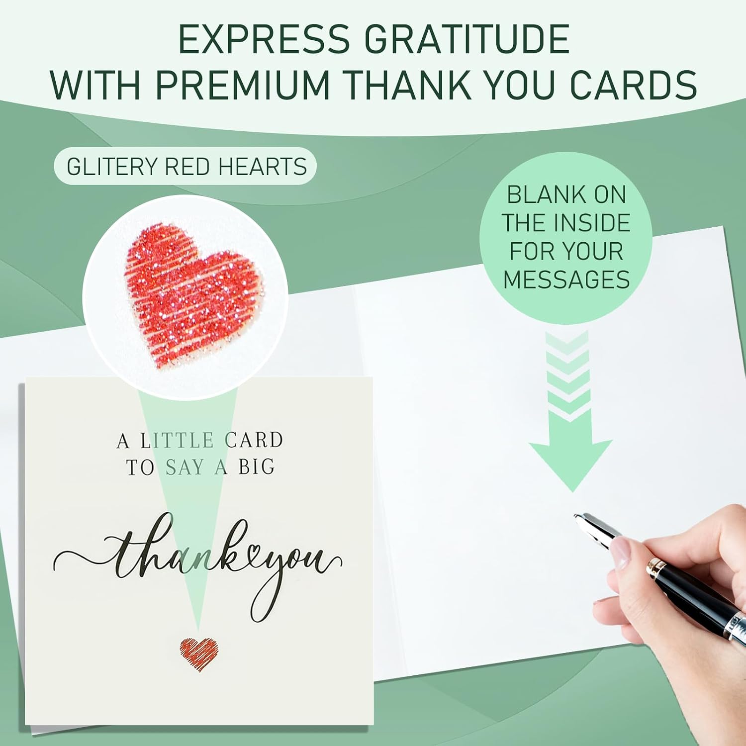 Thumbnail 3 de Thank You Cards Multipack 350GSM with Envelopes