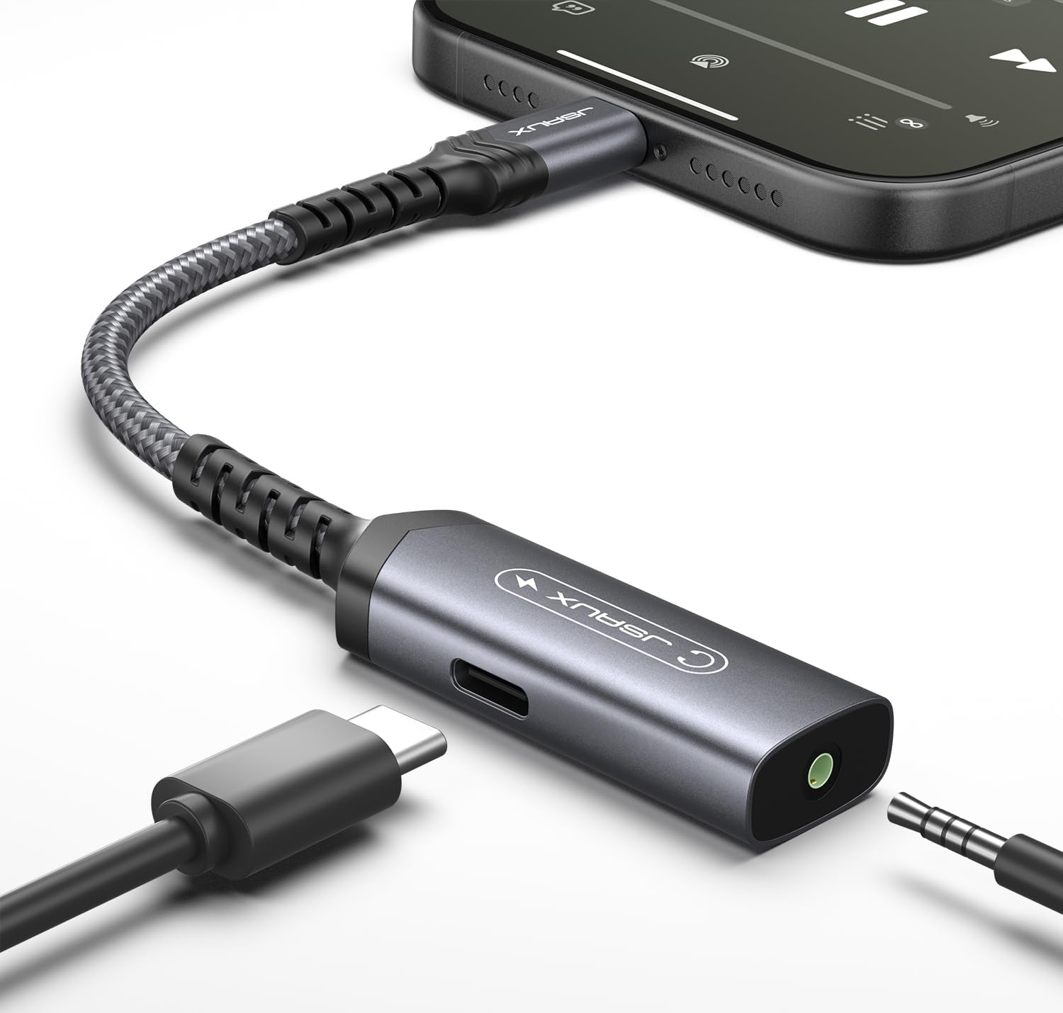 Detalle de JSAUX Adaptateur USB C 60W PD