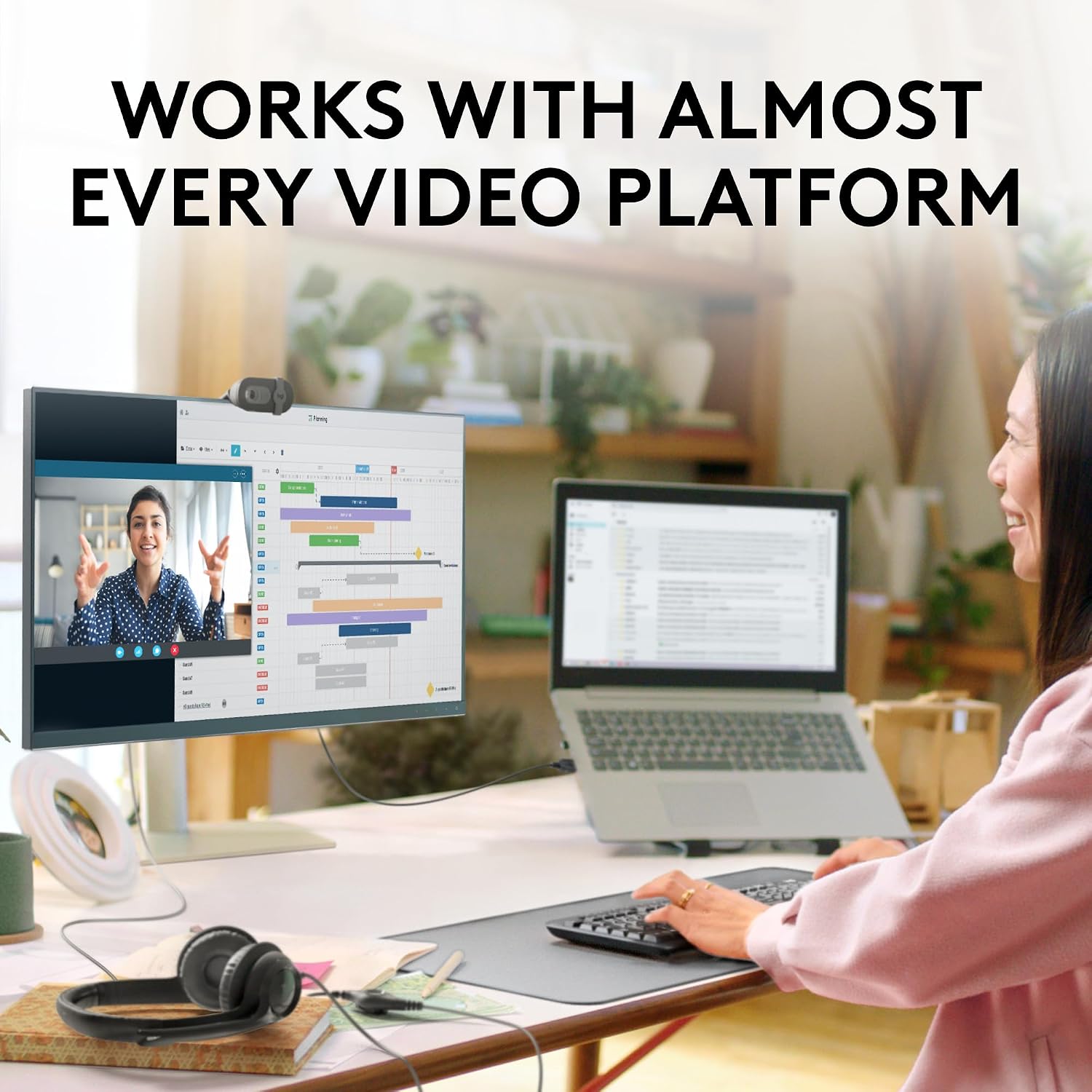 Thumbnail 5 de Logitech Brio 101 Full HD 1080p Webcam for Streaming and Meetings