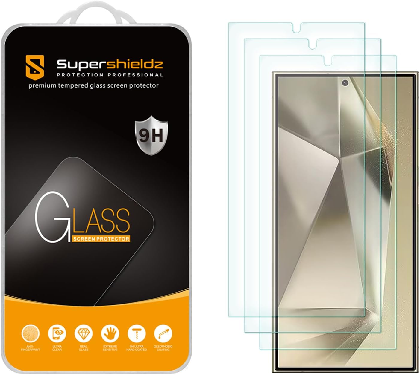 Thumbnail 5 de Supershieldz Galaxy S24 FE Screen Protector 3-Pack