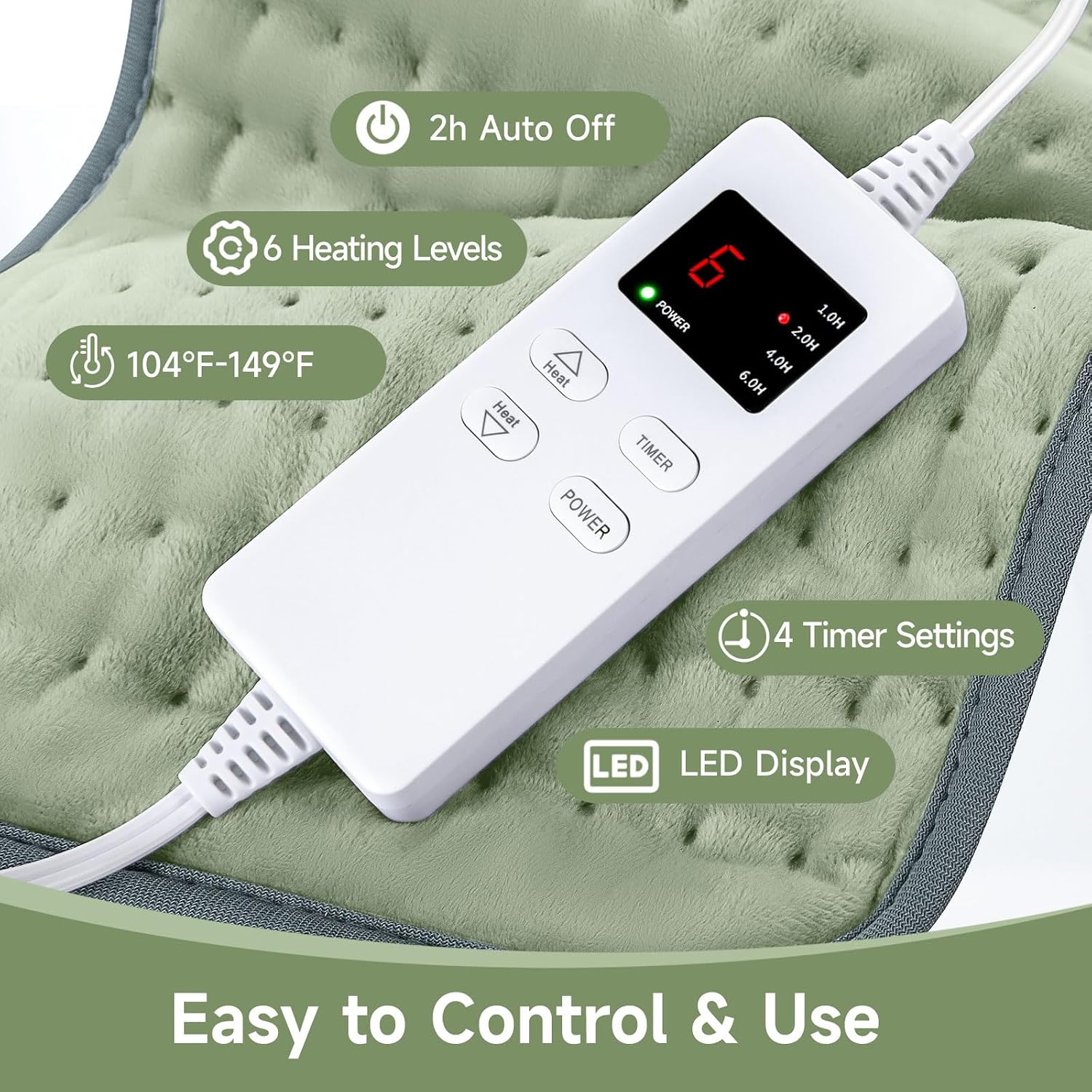 Detalle de Heating pad, 12 x 24 inches