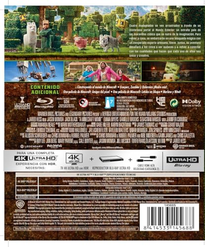 Detalle de WARNER BROS Una película de Minecraft 4K