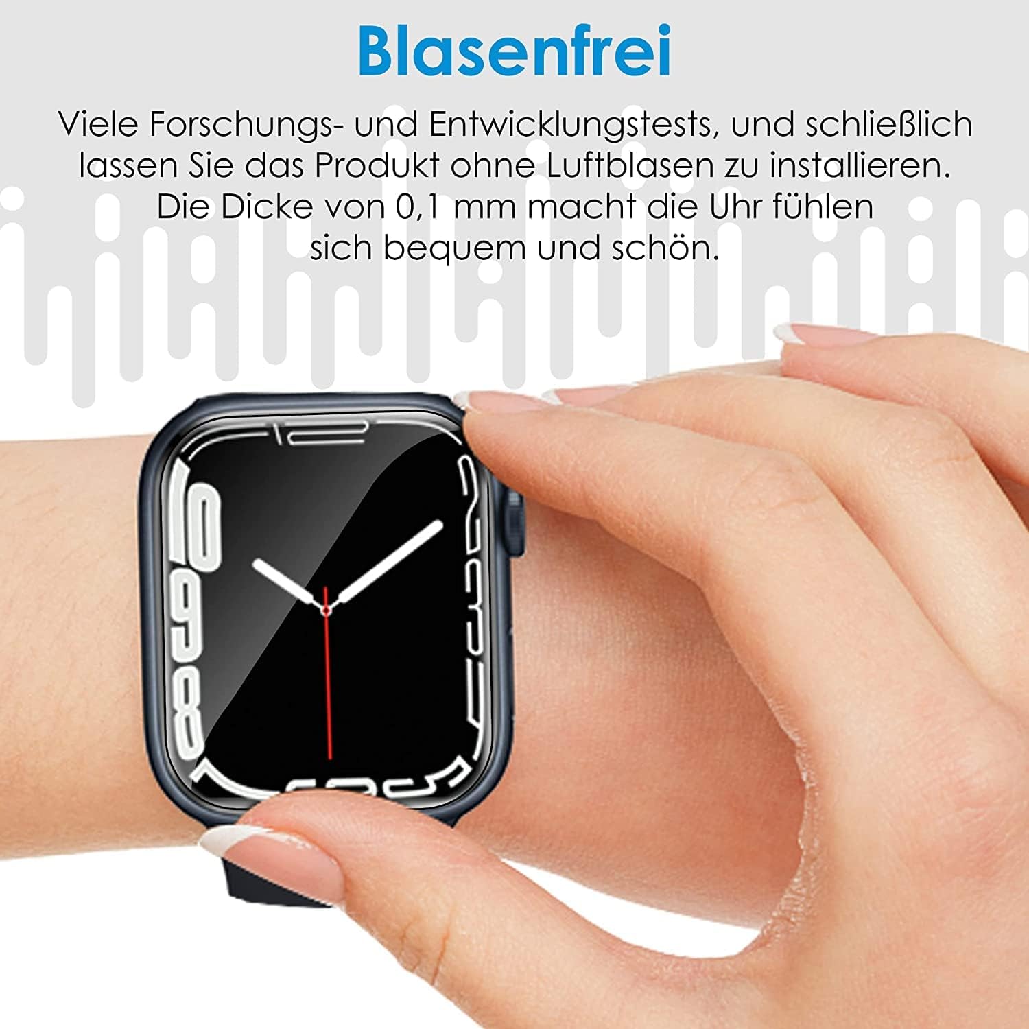 Thumbnail 5 de UniqueMe 44mm Schutzfolie Apple Watch