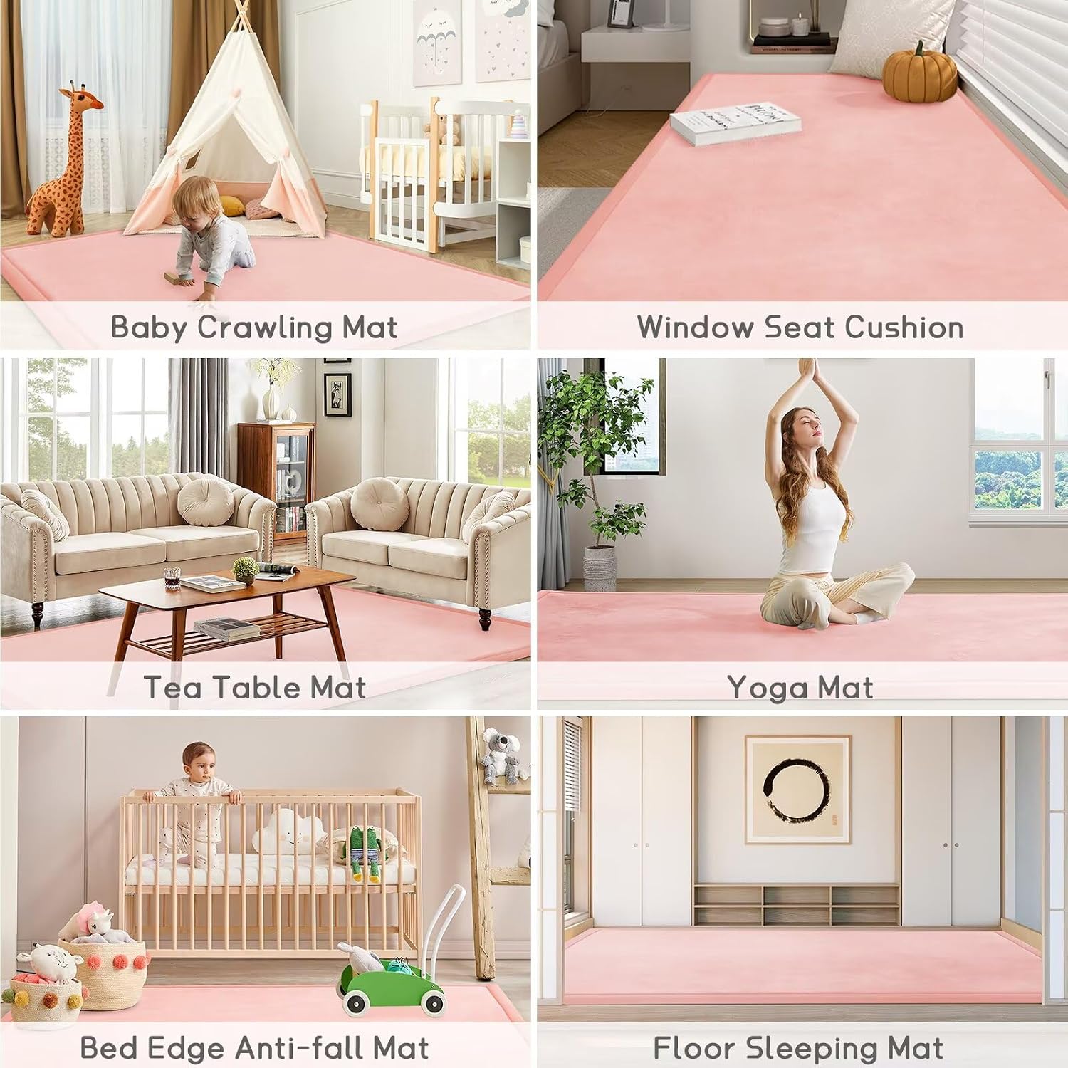 Detalle 2 de ILPEOD Baby Play Mat 71x79"