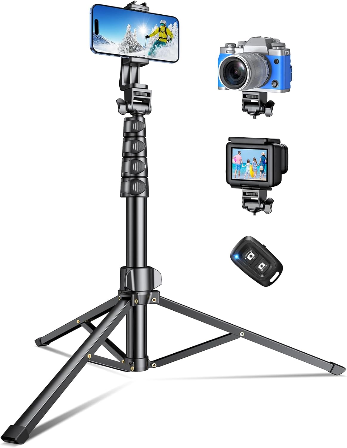 Detalle de CIRYCASE Handy Stativ 177 cm