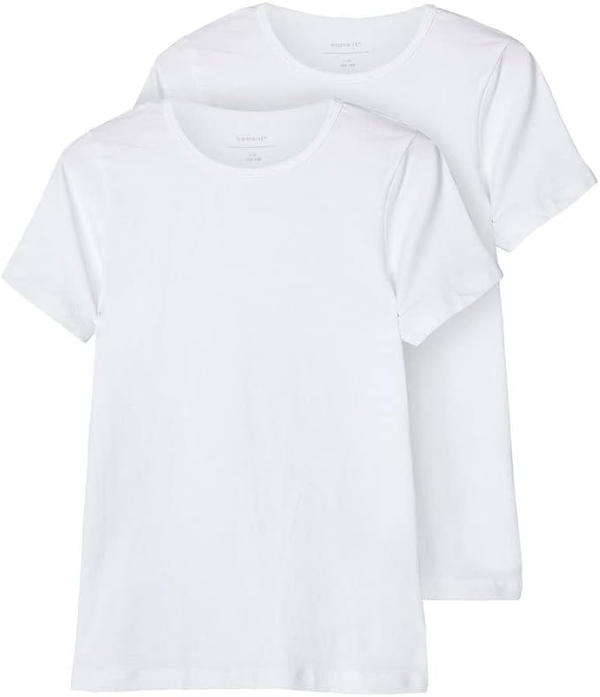 Thumbnail 6 de Name IT Nkmt-Shirt Slim 2p Noos T-Shirt Bambini e Ragazzi