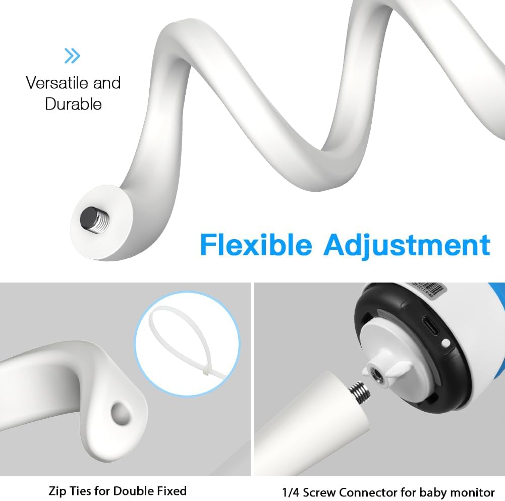 Detalle de TIUIHU baby monitor flexible mount for cameras