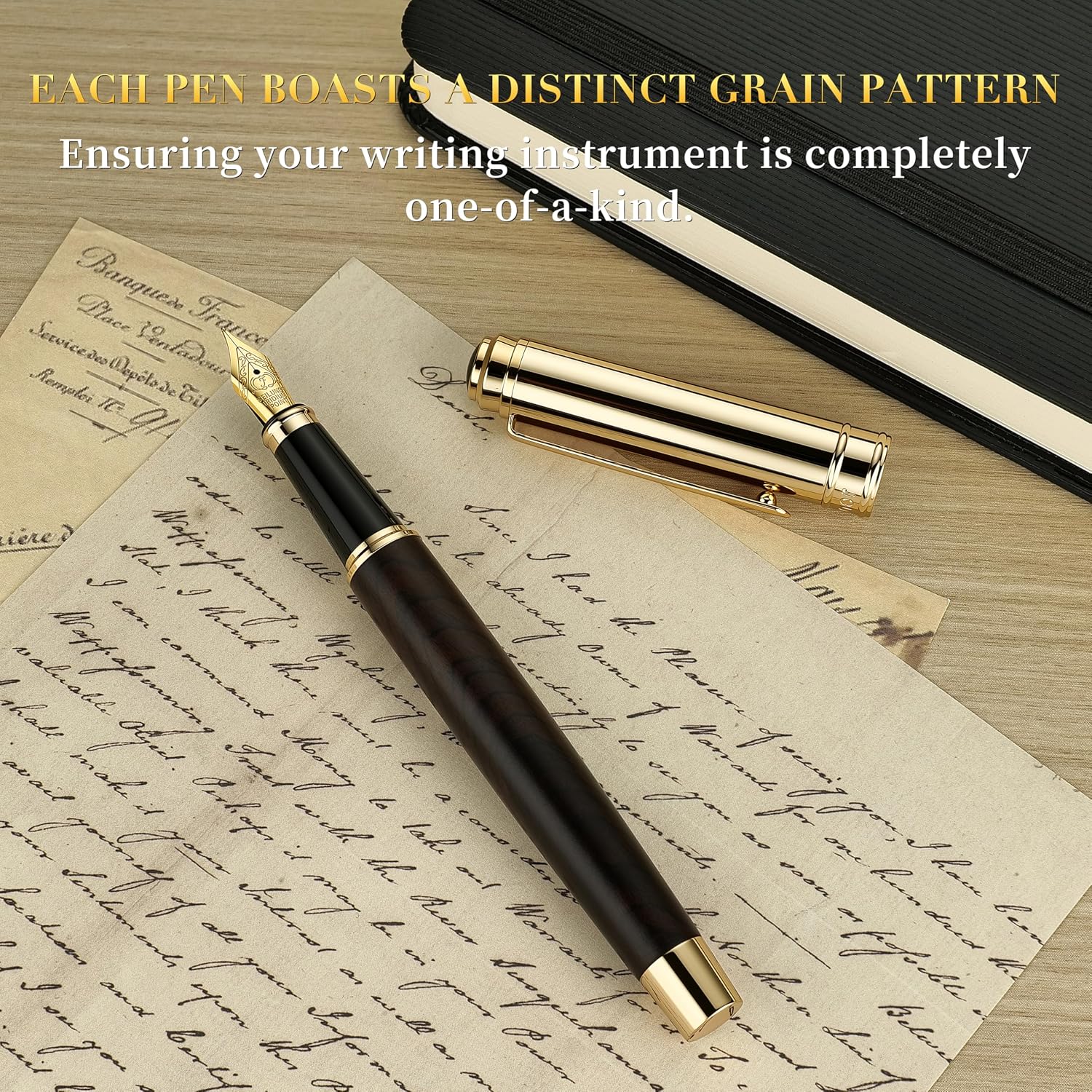 Thumbnail 6 de BEILUNER Fountain Pen, Blackwood