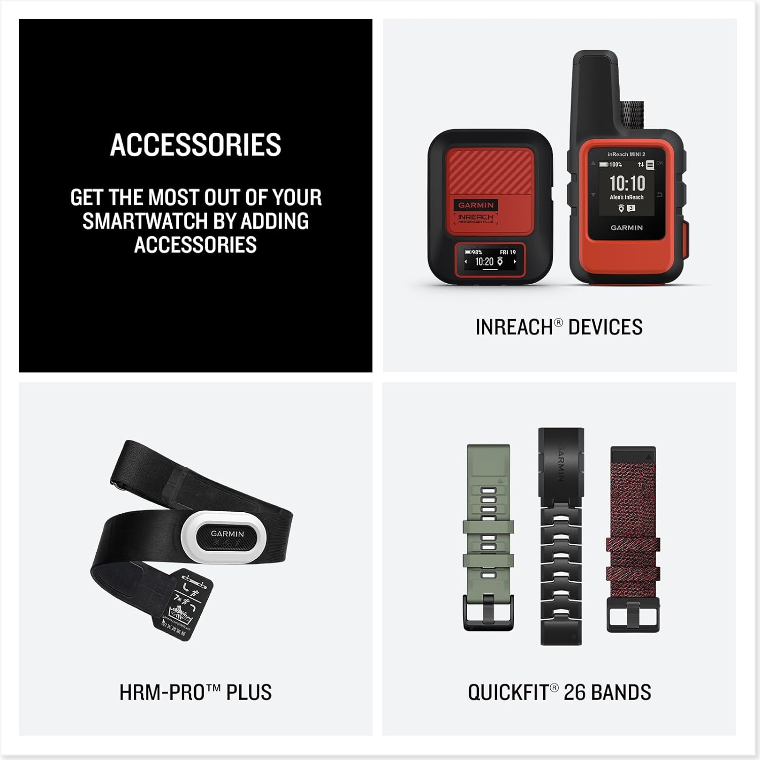 Thumbnail 5 de Garmin Instinct 3 Tactical Edition (50mm) rugged GPS smartwatch with AMOLED, LED flashlight & Garmin Pay