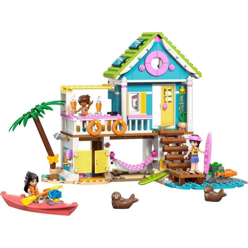 Detalle de Set LEGO Friends 42699 Casa en la Playa con Focas y Accesorios