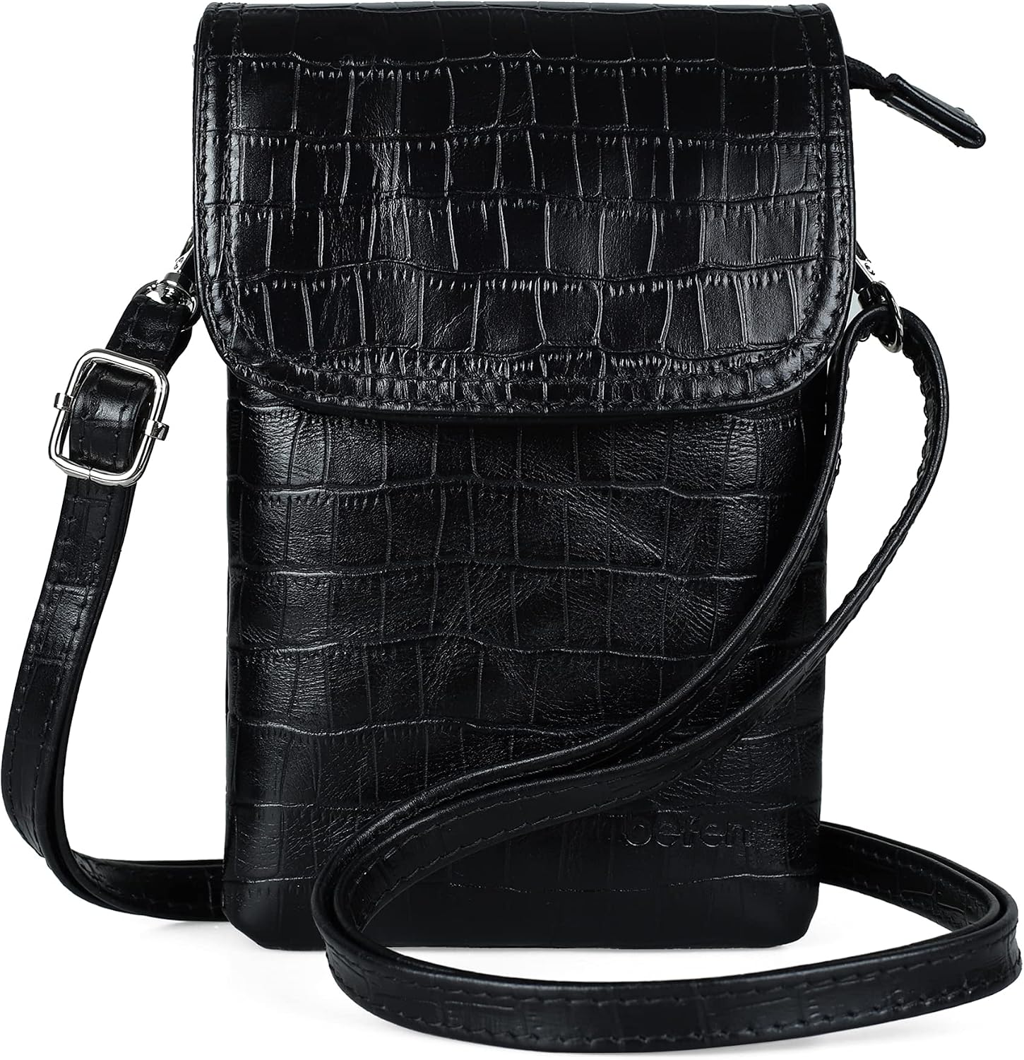 Detalle de befen Genuine Leather Phone Bag 20x13cm
