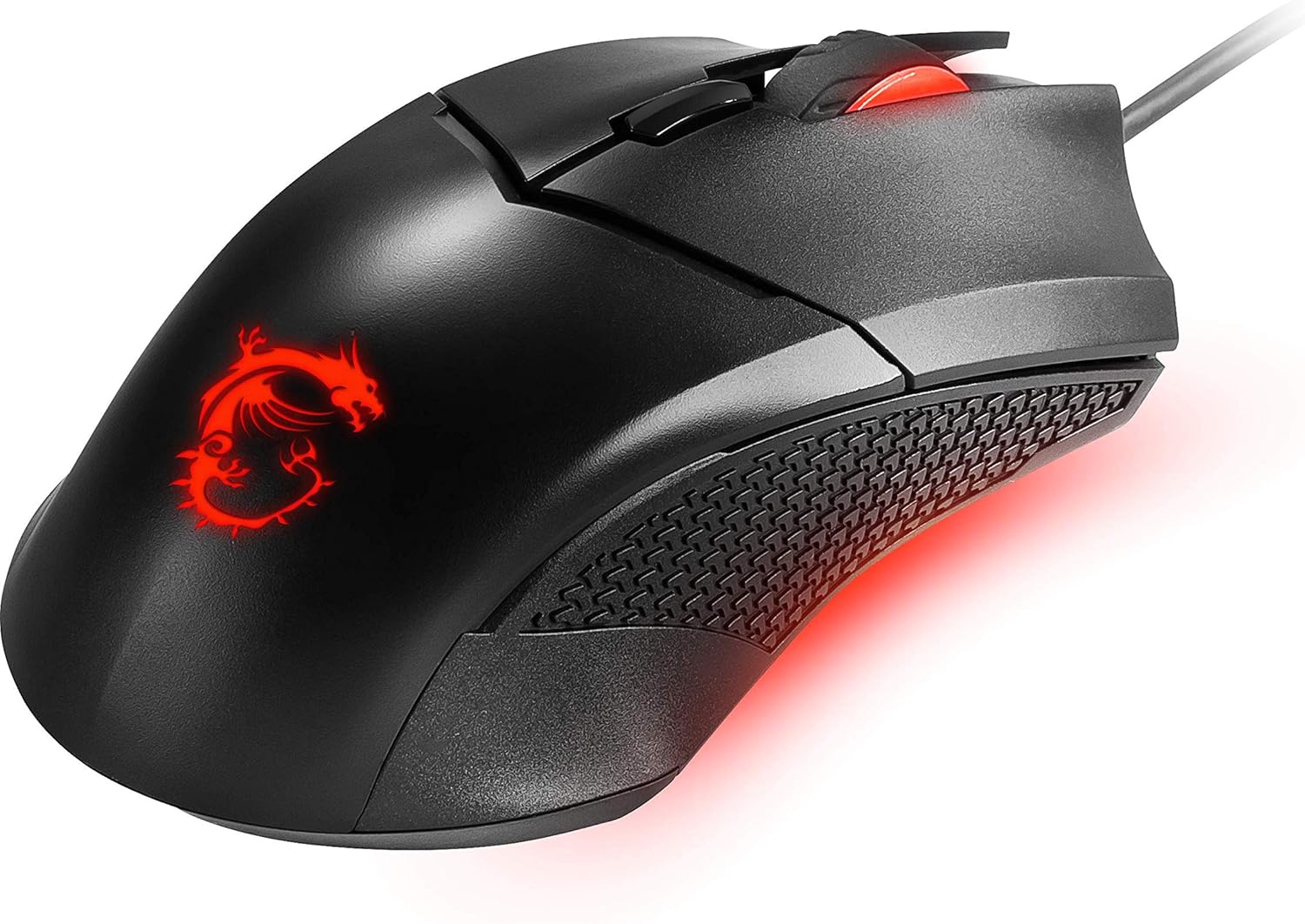 Thumbnail 3 de MSI Clutch GM08 mouse gaming simmetrico USB con LED rosso e sensore ottico PAW 3519 (fino a 4200 DPI)