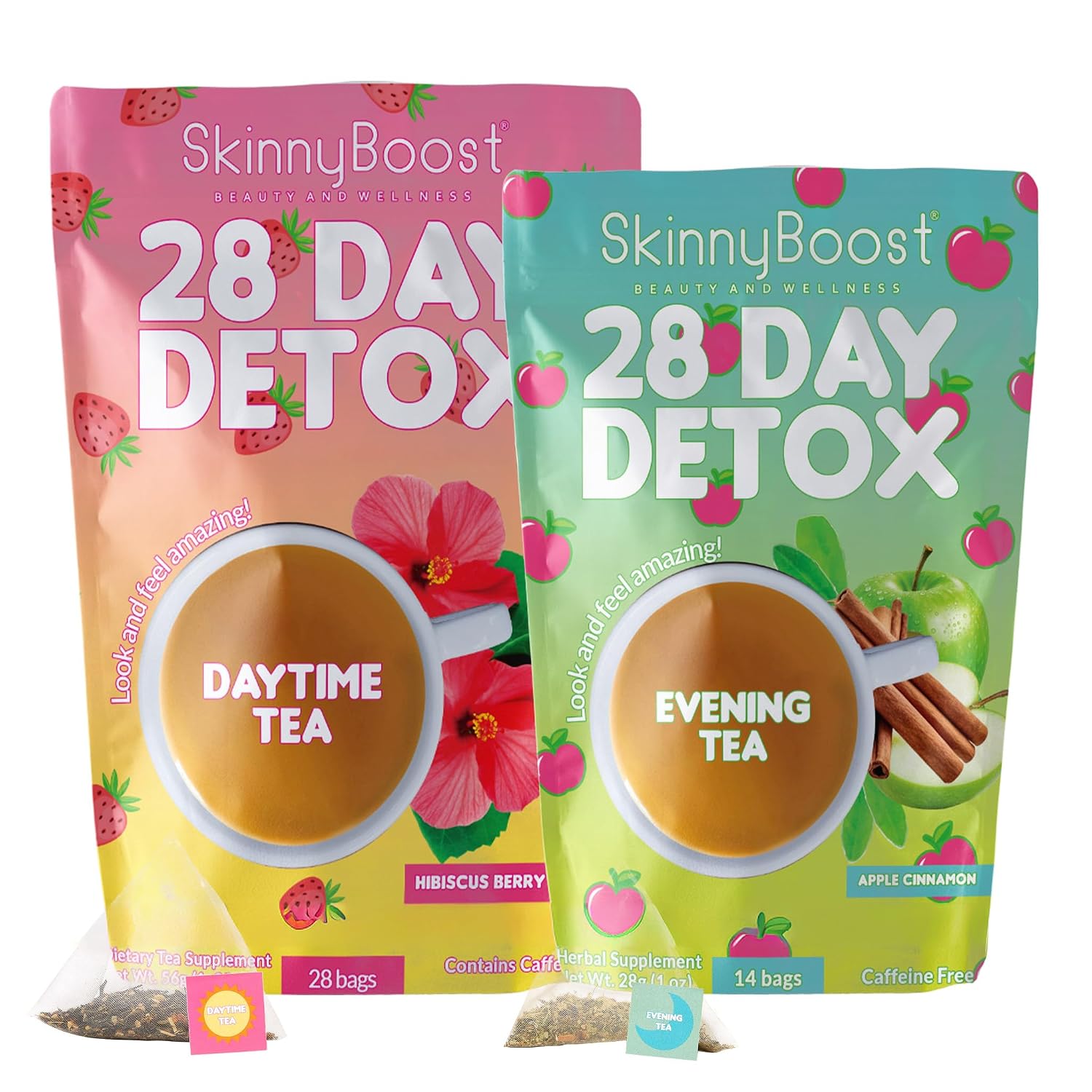 Detalle de SkinnyBoost Detox Tea Kit 2-Pack