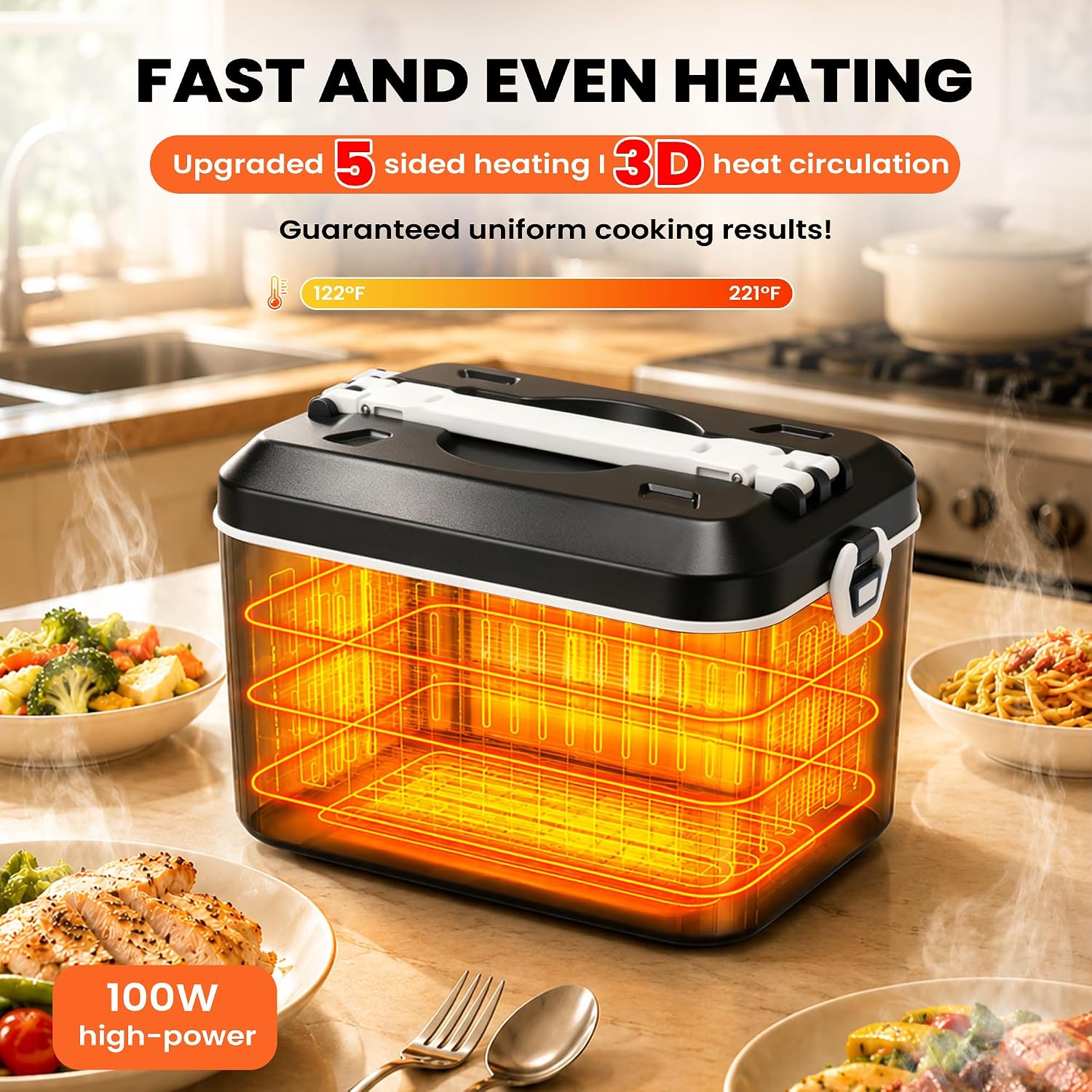 Detalle de Heated Lunch Box 1.3L
