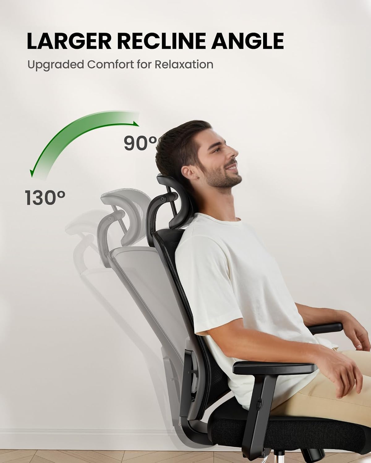 Thumbnail 6 de Marsail Ergonomic Office Chair with 2D Headrest