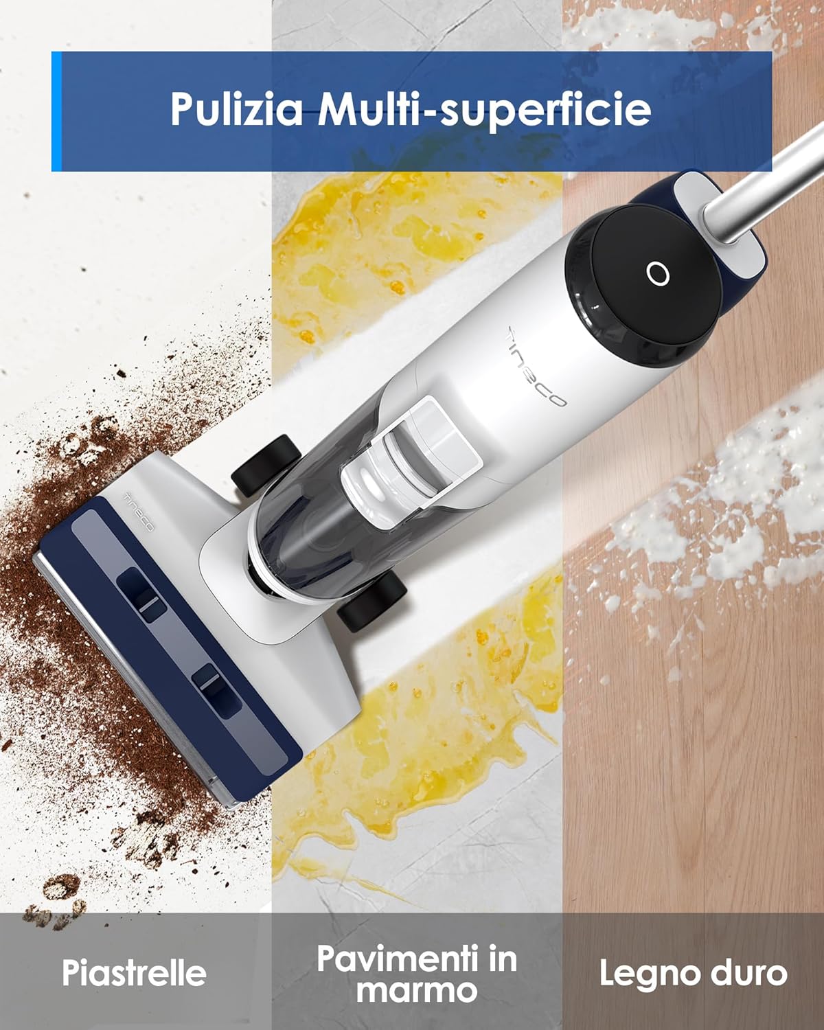 Thumbnail 3 de Tineco iFLOOR 5 Breeze Complete: Aspirapolvere Lavapavimenti Senza Fili per Pavimenti Duri