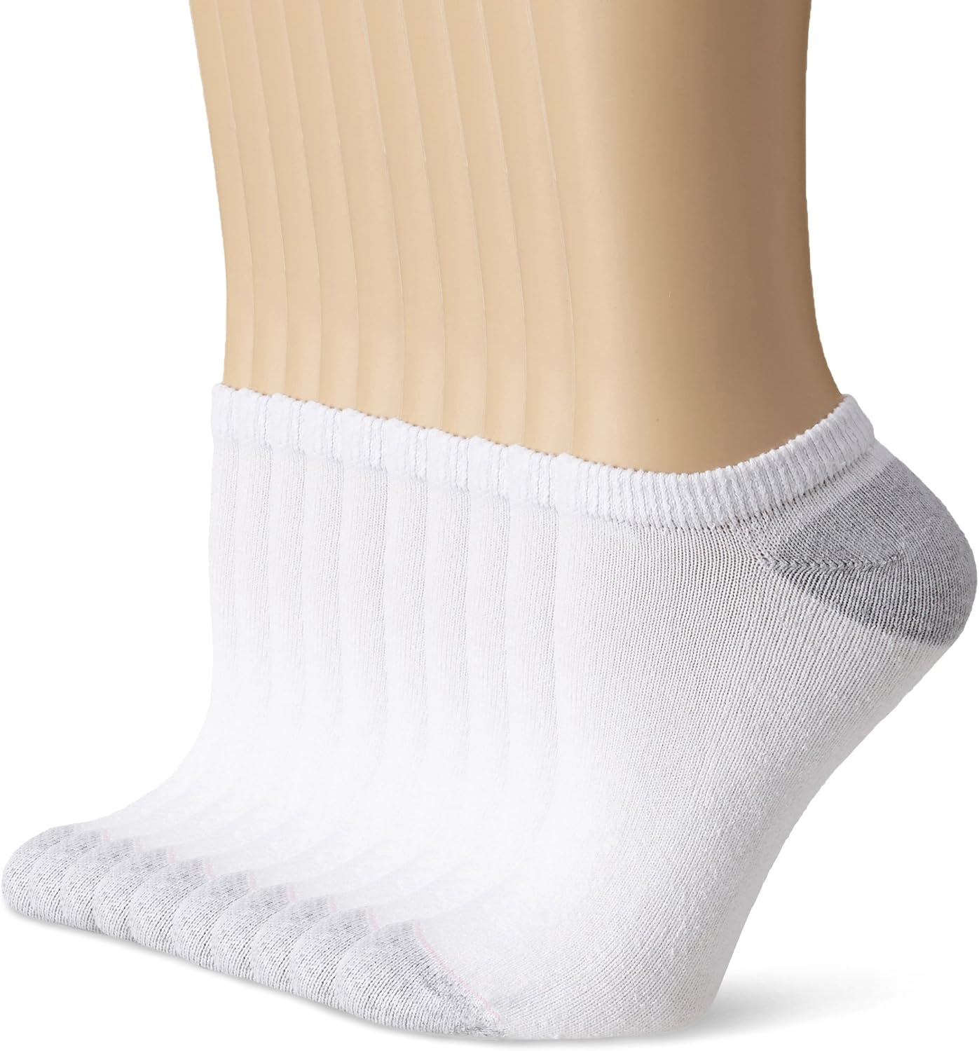 Detalle 2 de Hanes Women’s Cool Comfort No-Show Socks (14-Pack) with Moisture-Wicking Comfort
