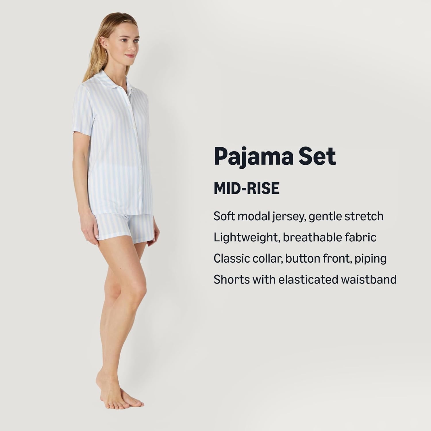 Detalle 2 de Amazon Essentials x Sofia Grainge Mommy and Me Short-Sleeve Pajama Set