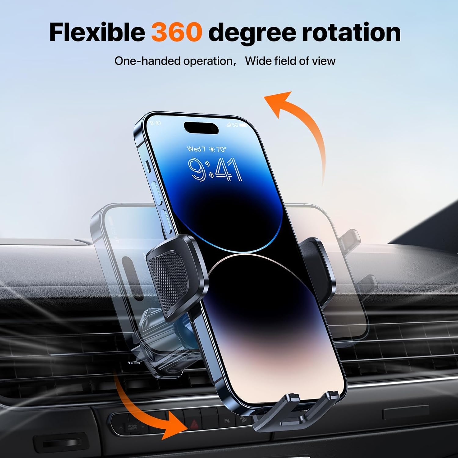 Detalle 1 de Miracase Car Phone Holder 360° mount