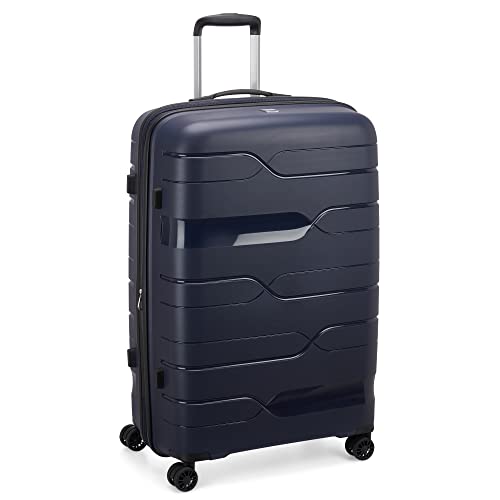 Detalle de MODO by Roncato MD1 Trolley Grande 75 cm Espandibile Blu – 110 L, TSA, 4 Ruote